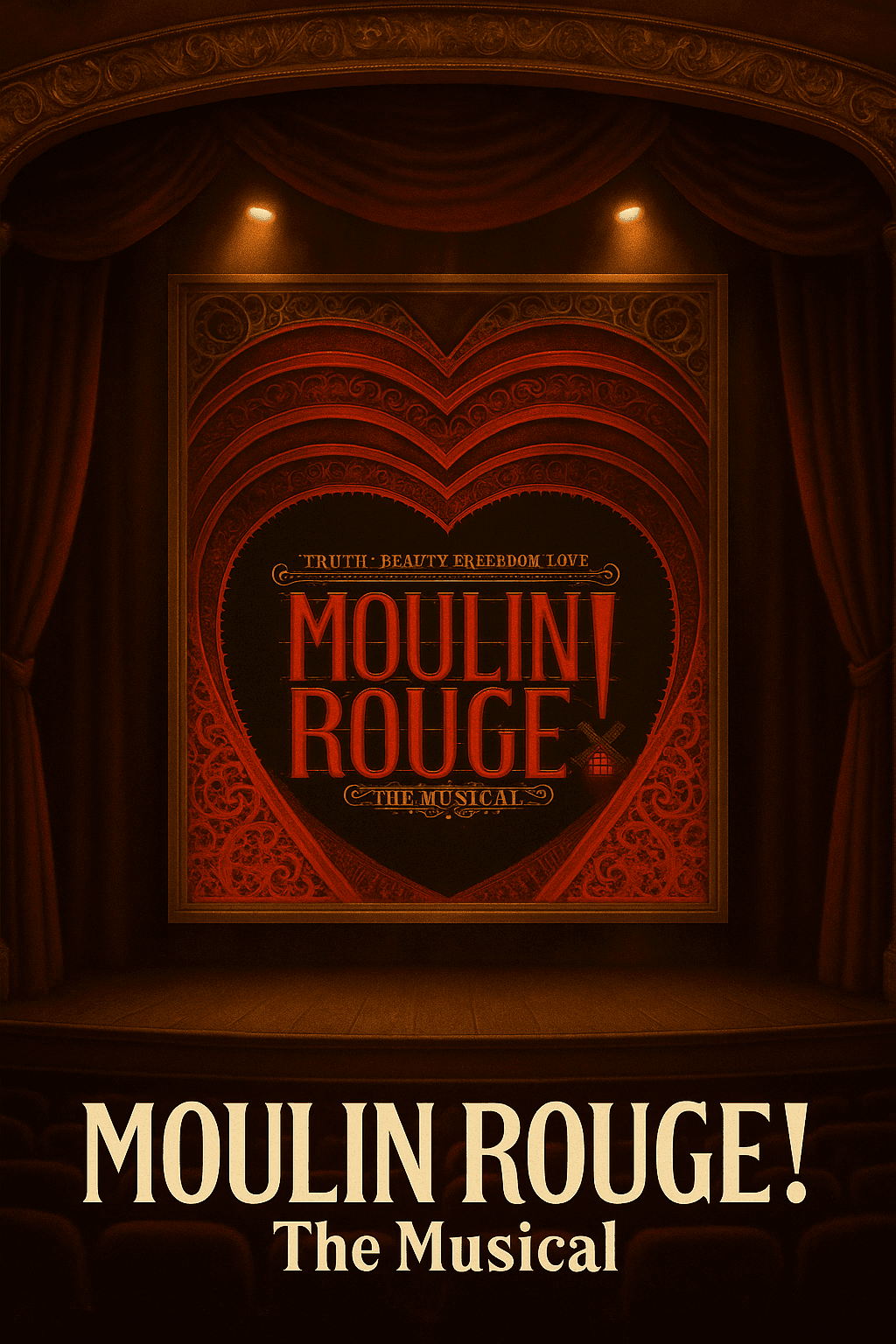Moulin Rouge! The Musical poster